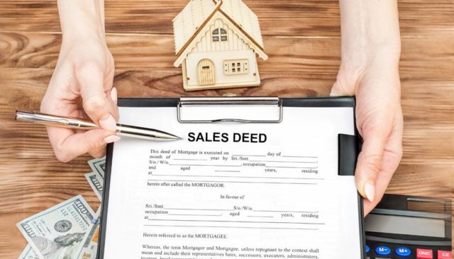 sales deed in property process