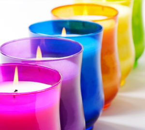 colourful candles