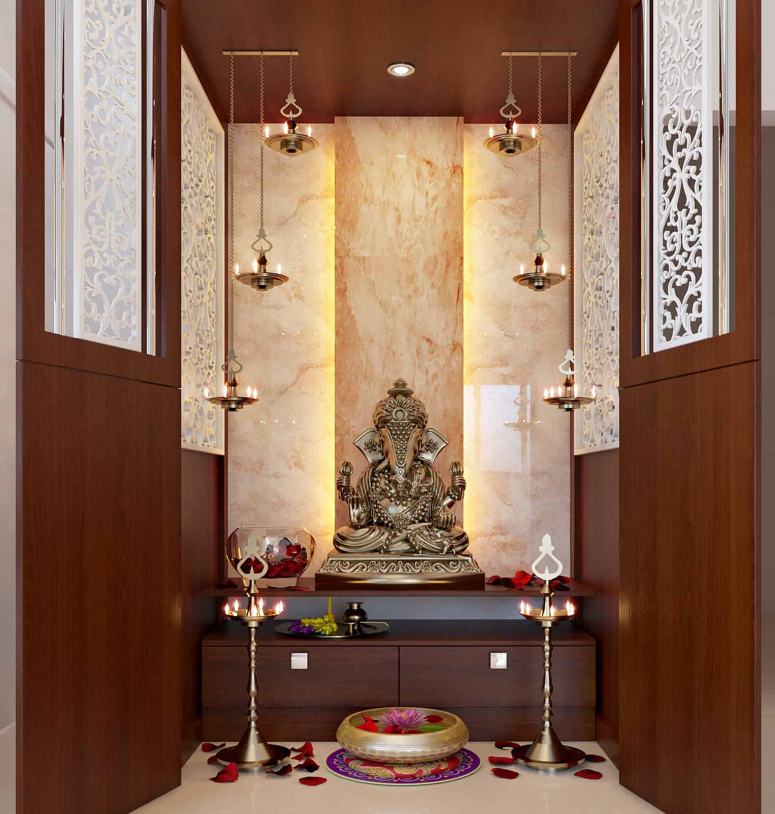 Simple Pooja Room Designs For Indian Homes Qualcon Dreams