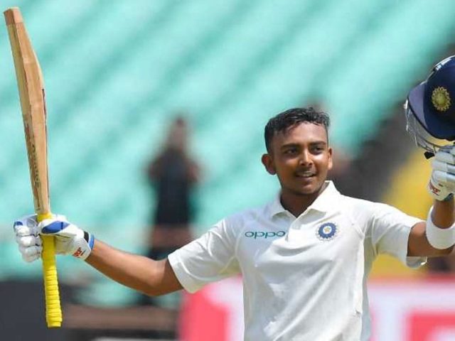Prithvi Shaw cricketer india